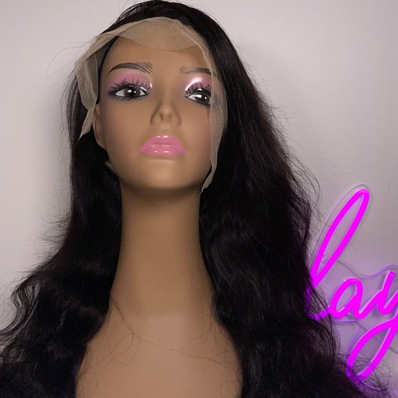 26" Body Wave Virgin Frontal Wig - Picture 1 of 1